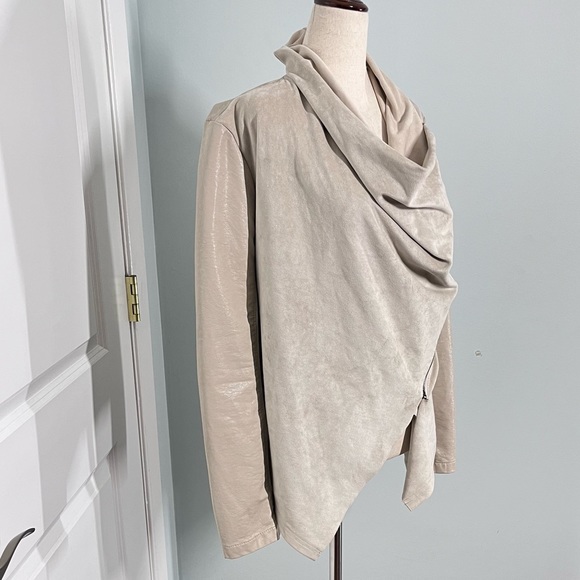 Blank NYC faux leather suede jacket size M - Picture 7 of 13